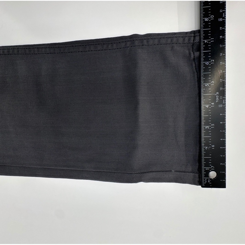 Levi's 511 Slim Fit Jeans Men 34x30 Charcoal Gray Denim Stretch Comfort Mid Rise - Picture 10 of 16